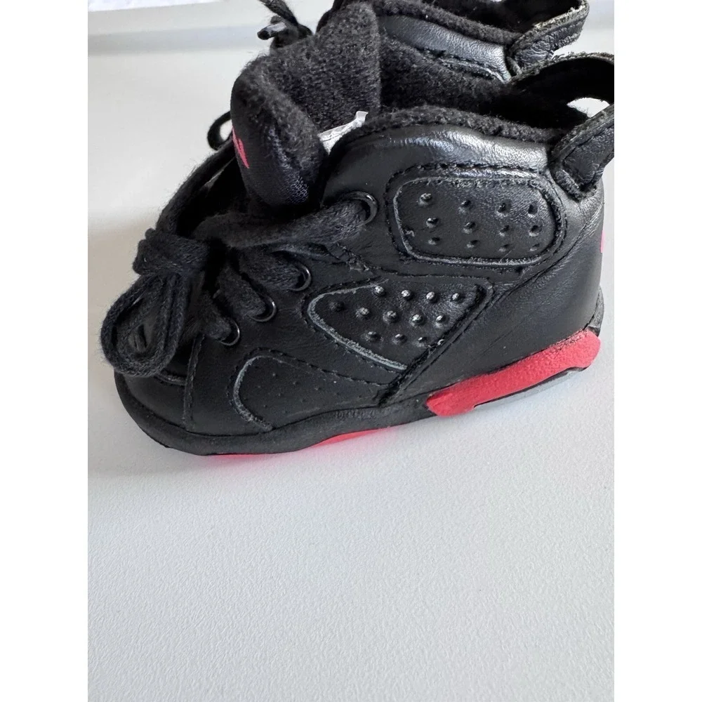 Vintage VTG Original 1991 Nike Air Jordan 6 Infrared Kids sz 3 Michael Jordan OG
